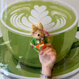 KAI BEAR COTTAGE DOT CHARM