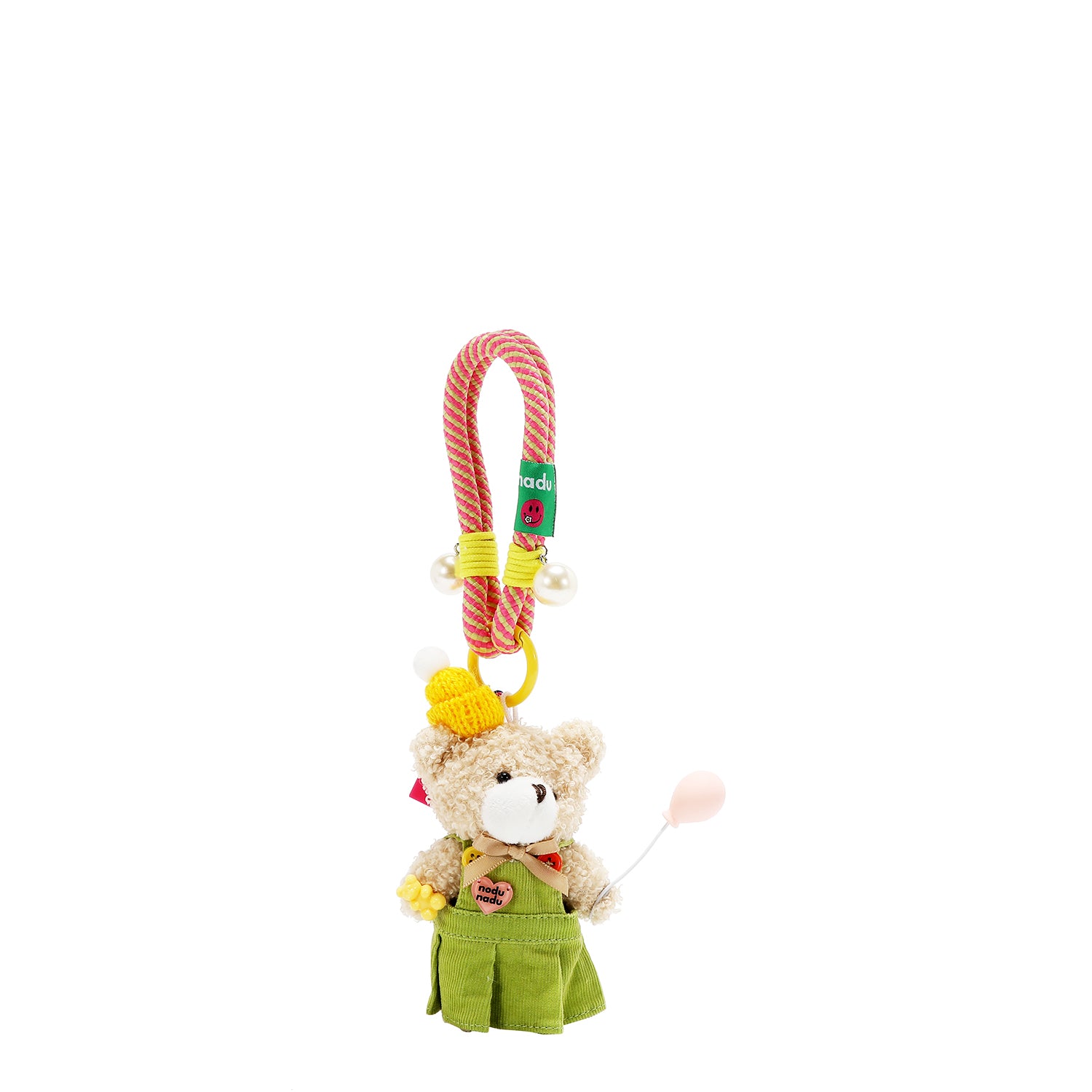 BELLA BEAR CORDUROY SKIRT CHARM