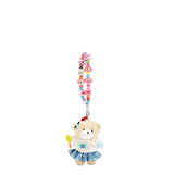 BELLA BEAR HEART TENNIS CHARM